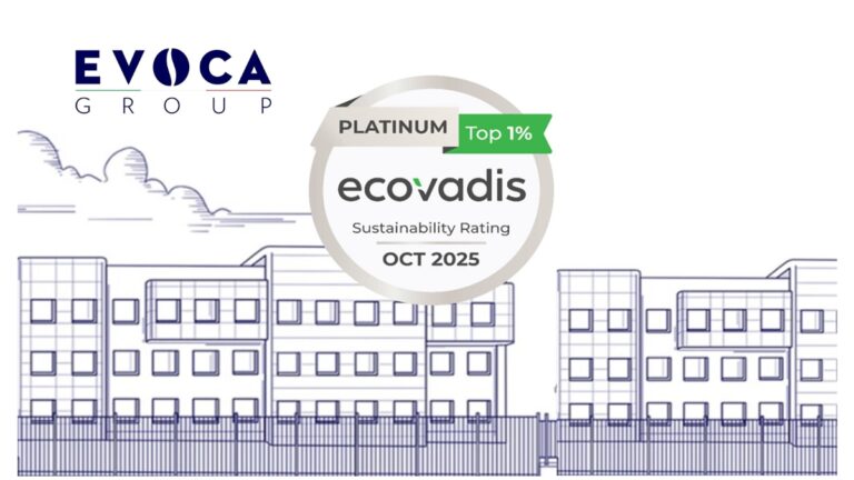 Evoca Group ottiene per il secondo anno consecutivo la valutazione Platinum di EcoVadis