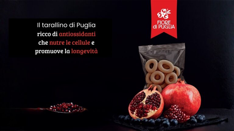 Fiore di Puglia presenta i Taralli Longevity: tradizione e innovazione funzionale