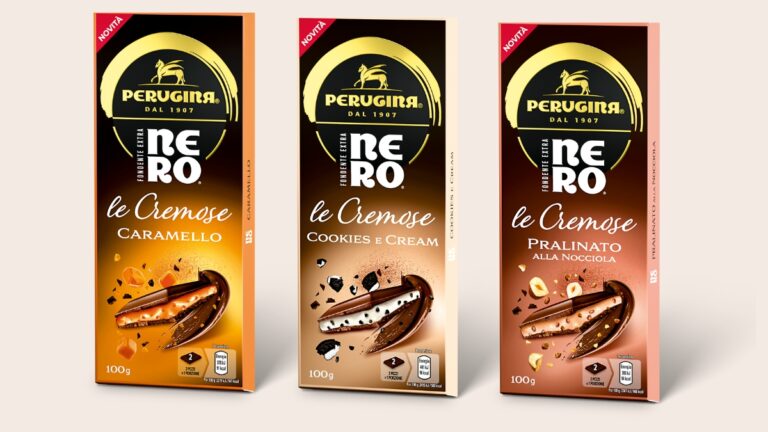 Perugina® Nero® presenta “Le Cremose”: tre nuove tavolette dal cuore morbido