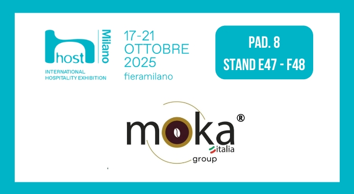 Gricaf – Moka Italia – a Host 2025 con nuovi brand, innovazione green e grandi eventi
