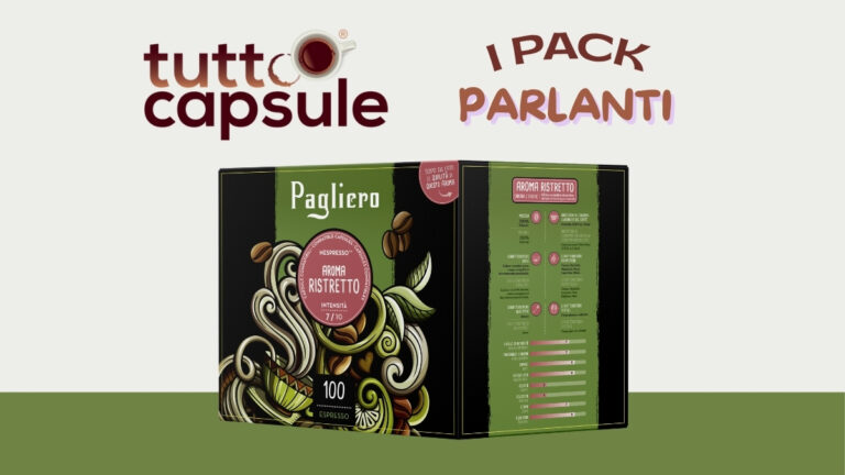 Tuttocapsule: le confezioni di caffè Pagliero diventano “pack parlanti”