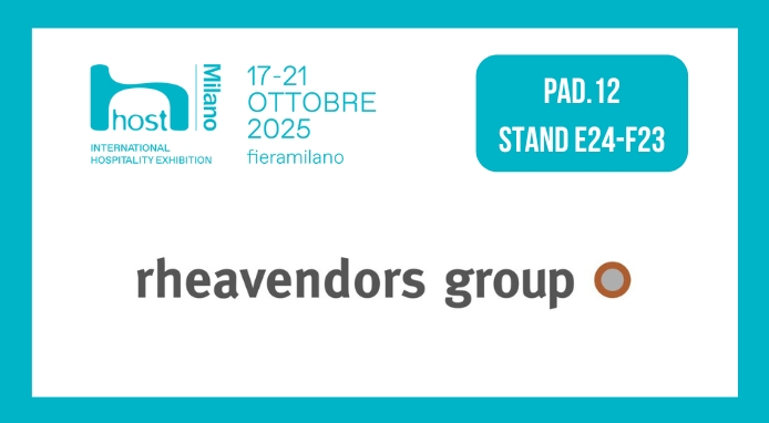 Rhea a Host 2025: 65 anni di innovazione, design e cultura del caffè