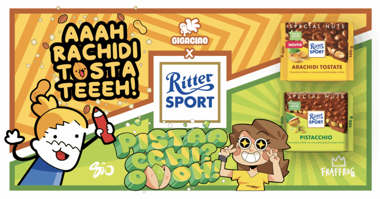 Ritter Sport porta a Lucca Comics 2025 il gusto delle nuove Special Nuts