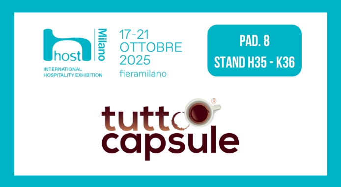 Tuttocapsule a Host 2025 con i suoi format di successo e le nuove bevande Suavis
