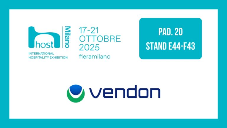 A Host 2025 Vendon svela la telemetria per le macchine da caffè