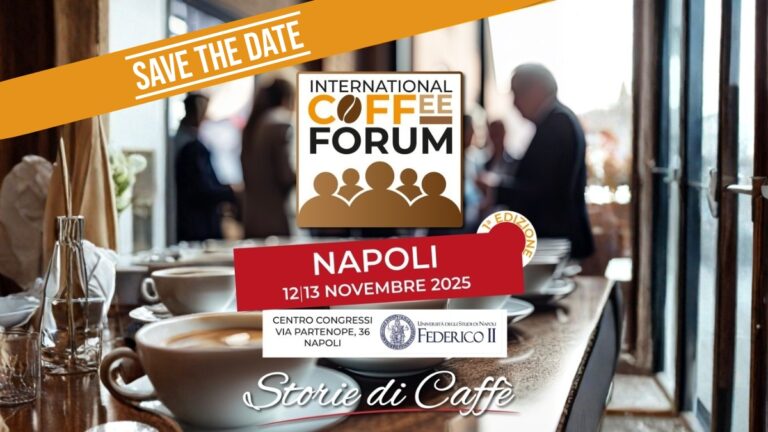 International Coffee Forum: il 12 e 13 novembre Napoli Capitale del Caffè