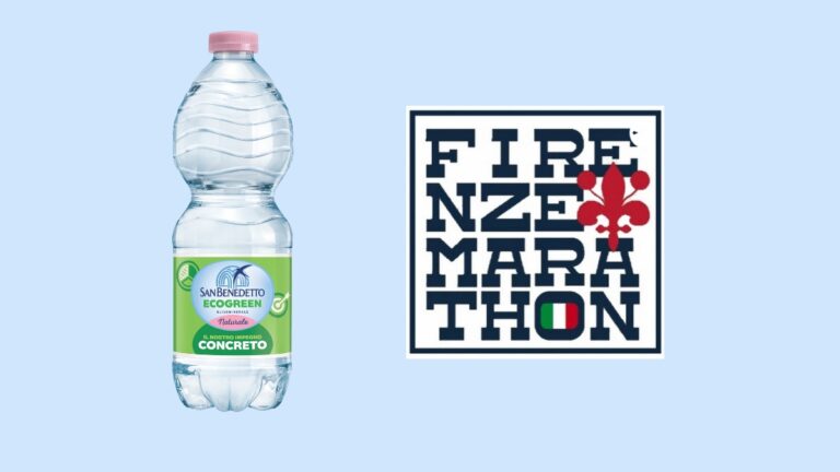 EcoGreen di San Benedetto acqua ufficiale della Firenze Marathon