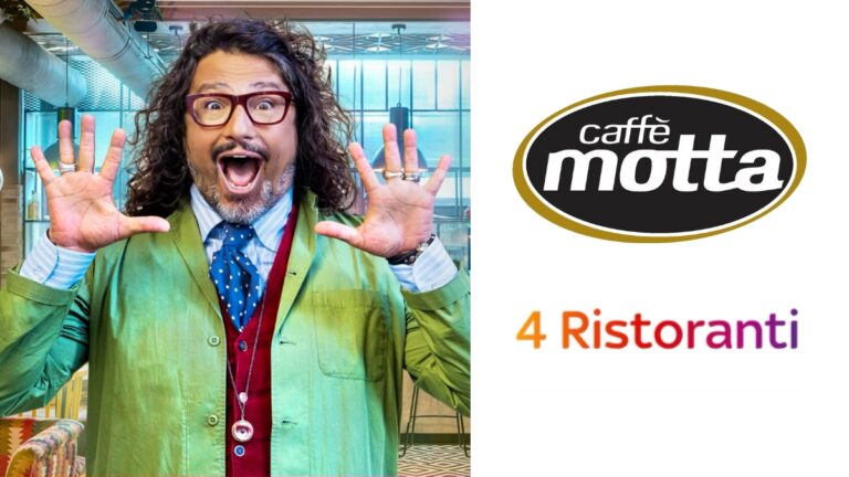 Caffè Motta Official Coffee Partner della nuova stagione di “4 Ristoranti”