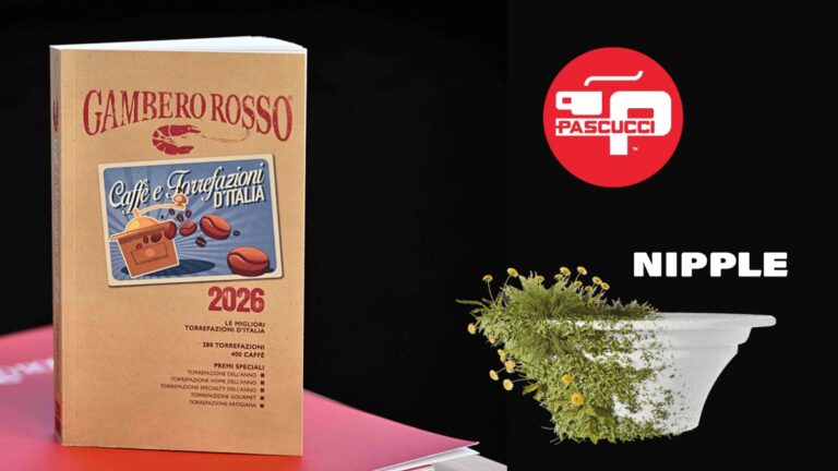 Caffè Pascucci premiata da Gambero Rosso per l’innovativa capsula Nipple®