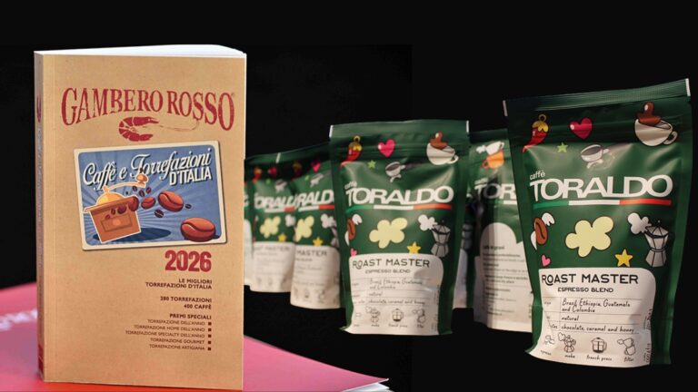 Lo Specialty Coffee di Caffè Toraldo premiato dal Gambero Rosso con i Tre Macinini