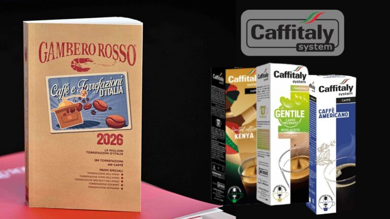 Caffitaly conquista quattro “Tre Macinini” nella Guida Gambero Rosso 2026