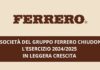 Bilanci 2025 Ferrero Italia: ricavi in crescita, investimenti e stabilità occupazionale