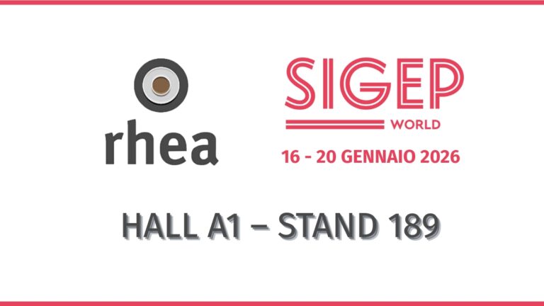 Rhea al SIGEP con l’Innovation Bar: il futuro del caffè tra AI, automazione e design