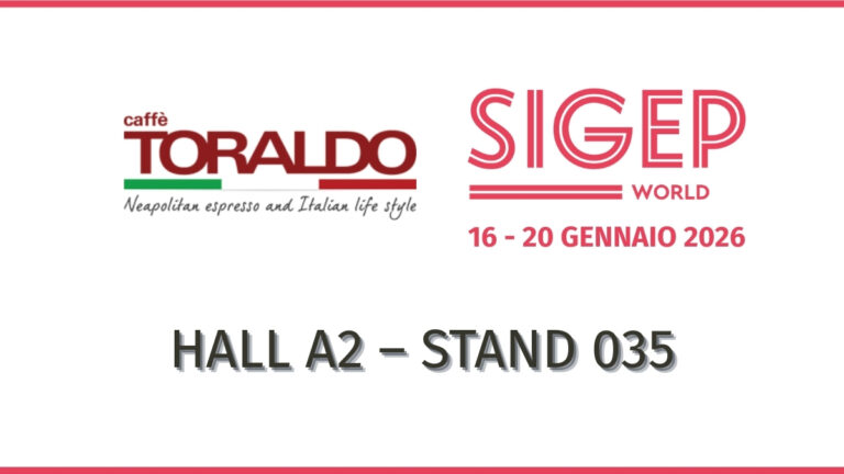 Caffè Toraldo a Sigep World: focus su monoporzionato e gli appuntamenti allo stand