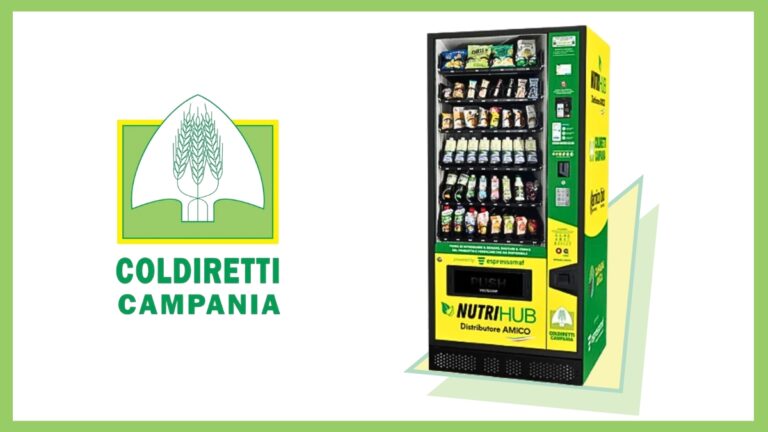 NutriHub, il Vending a Km 0 di Coldiretti Campania a Fruit Logistica