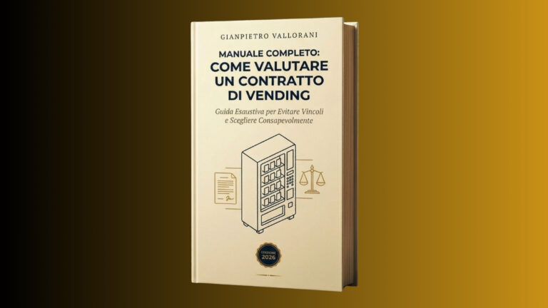 Gianpietro Vallorani (Eurocedibe) presenta il libro “Come valutare un contratto di vending”