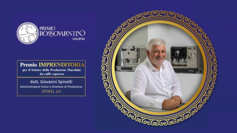 Spinelli Caffè: premio Rosso Valentino e formazione SCA con Andrej Godina