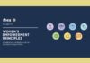 Rhea firma i Women’s Empowerment Principles (WEPS)