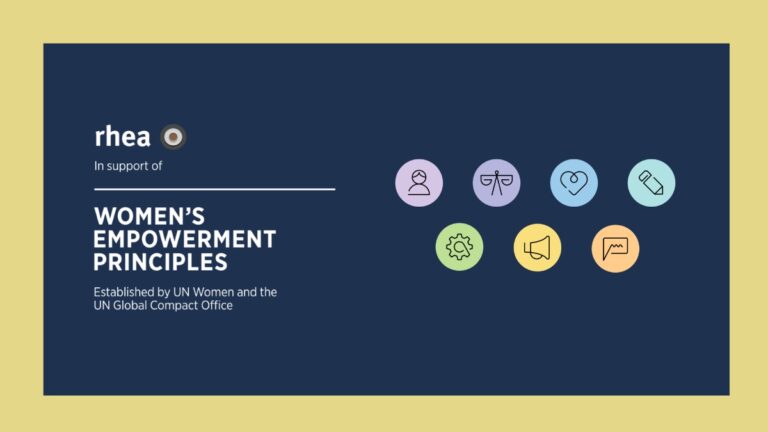Rhea firma i Women’s Empowerment Principles (WEPS)