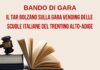 Contenzioso sull’appalto vending delle scuole italiane in Alto Adige