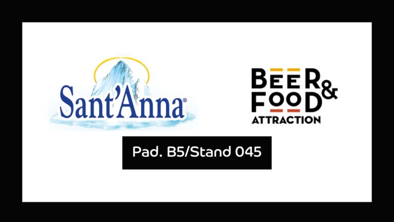 Acqua Sant’Anna a Beer&Food Attraction: vetro, lattine, tetrapak e alubottles