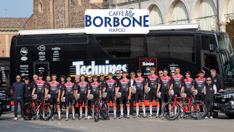 La presentazione del Team Technipes #inEmiliaRomagna Caffè Borbone