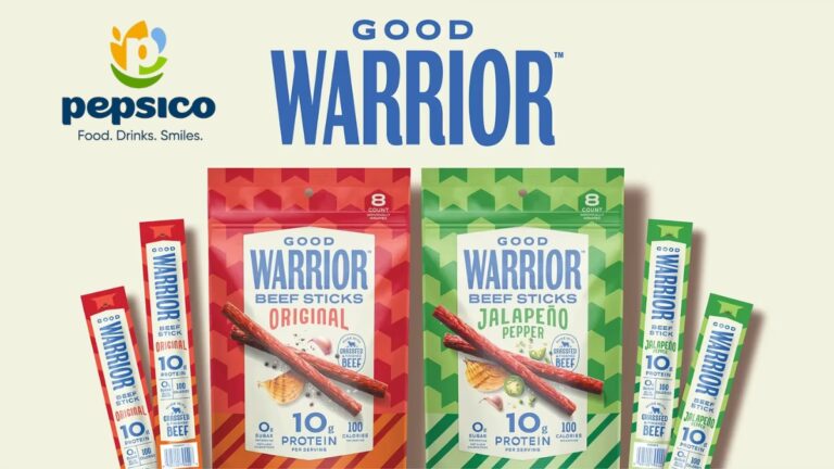 PepsiCo entra nel segmento degli snack di carne con Good Warrior