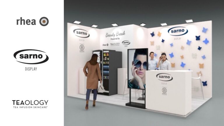 A Cosmopack 2026 Rhea, Sarno Display e Teaology lanciano il nuovo retail experience