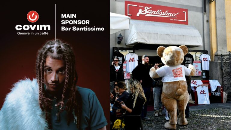 Covim Caffè a Sanremo al fianco di Sayf: la Liguria al Festival tra musica e tazzina