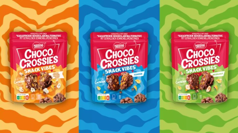 Nestlé lancia il cioccolato senza cacao: Choco Crossies Snack Vibes