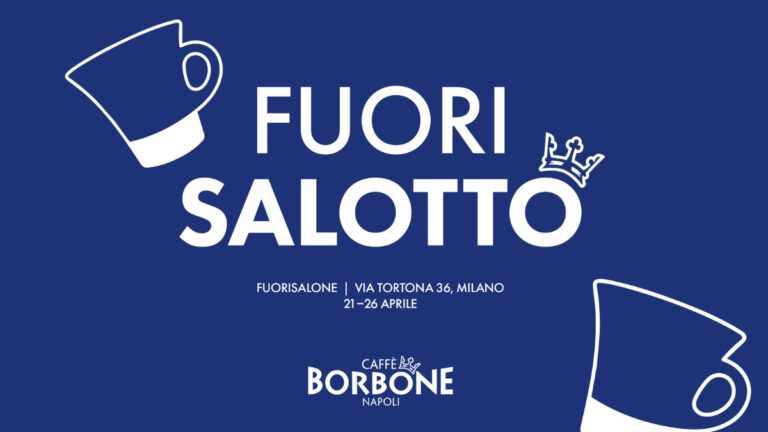 Caffè Borbone al Fuorisalone 2026 con il “Fuorisalotto”