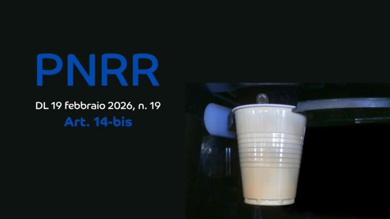 DL PNRR 2026 e palette vending: il rapporto peso/lunghezza con due esempi