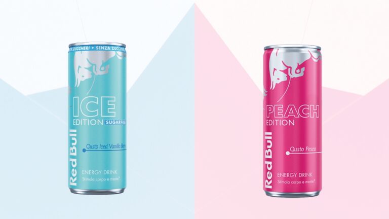 Red Bull Peach Edition e Ice Edition Sugarfree diventano gusti permanenti