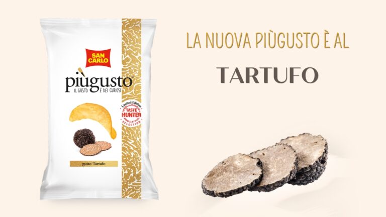 San Carlo presenta la nuova piùgusto al tartufo in limited edition