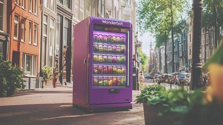 Wonderbot: ad Amsterdam il primo distributore automatico di cibo circolare