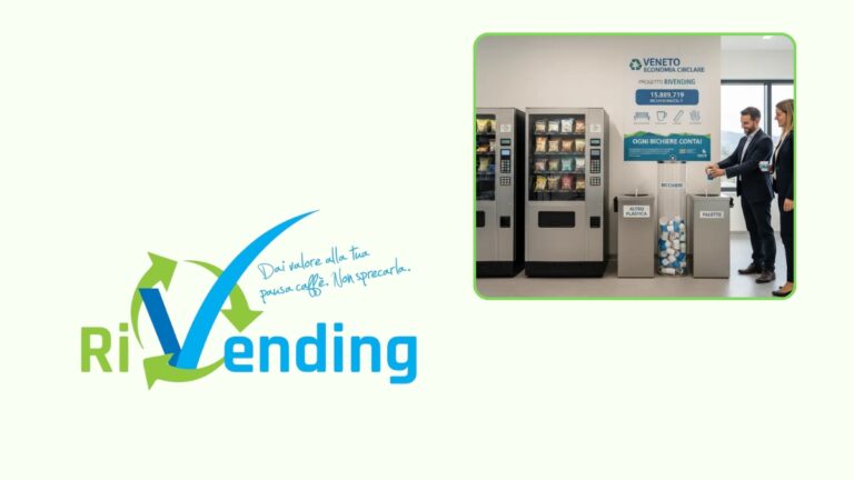 RiVending 2025: il Veneto sul podio nazionale con quasi 16 mln di bicchieri riciclati