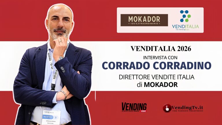 Venditalia 2026: VendingTV intervista Corrado Corradino – Mokador