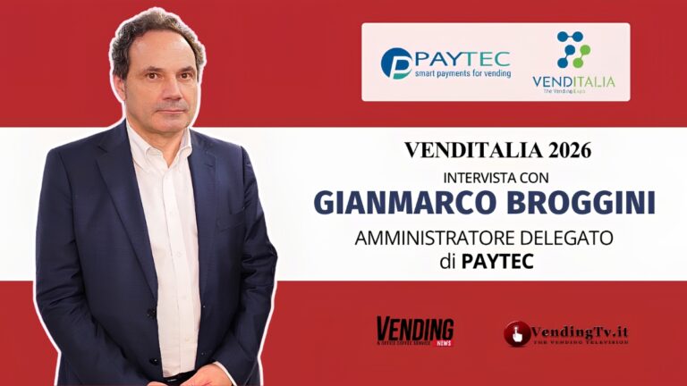 Venditalia 2026: VendingTV intervista Gianmarco Broggini di Paytec