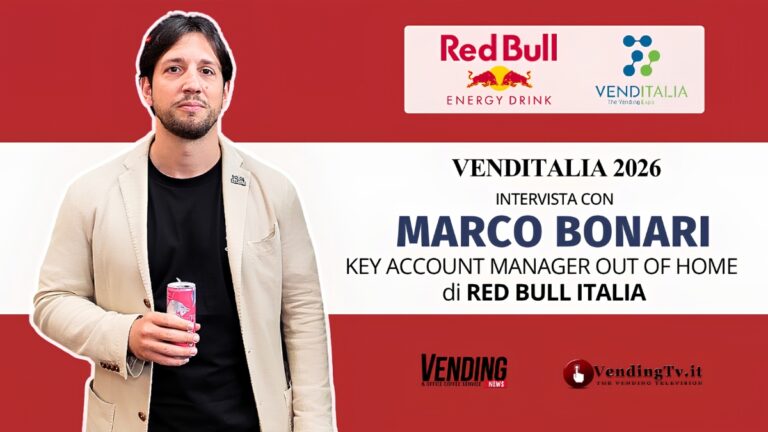 Venditalia 2026: VendingTV intervista Marco Bonari di Red Bull Italia