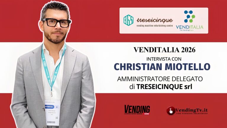 Venditalia 2026: VendingTv intervista Christian Miotello – ad Treseicinque