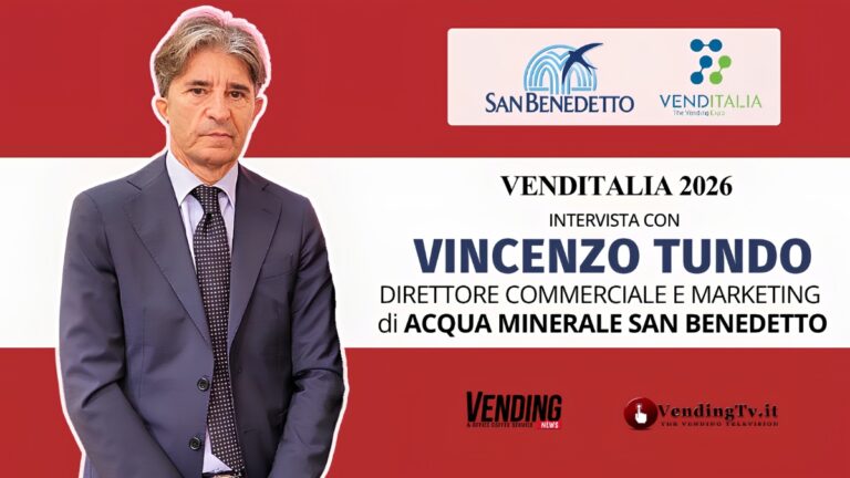 Venditalia 2026: VendingTV intervista Vincenzo Tundo allo stand San Benedetto