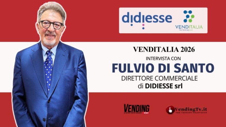 Venditalia 2026: VendingTV intervista Fulvio Di Santo – Didiesse srl