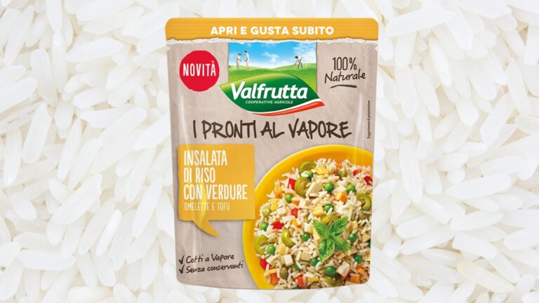 Valfrutta amplia la gamma I Pronti al Vapore con l’Insalata di Riso